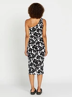 Coco Ho Assym Dress - Black White