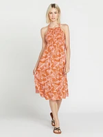 Off Tropic Dress - Burnt Sienna