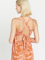 Off Tropic Dress - Burnt Sienna