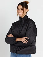 Not Enuff Puff Jacket - Black