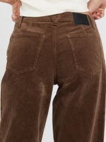 1991 Stoned Low Rise Corduroy Pants - Chocolate