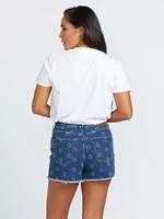 Stone Step Hirise Shorts