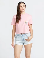 Pocket Dial Tee - Guava