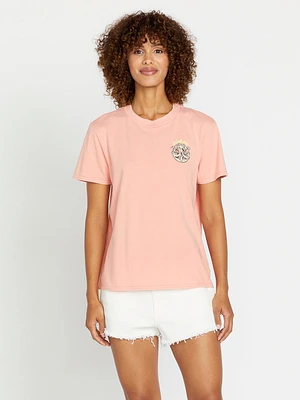 Lock It Up Tee - Reef Pink