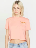 Pocket Dial Tee - Reef Pink