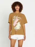 Stones Throw Tee - Rustic Brown