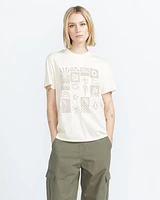 Lock It Up Tee - Bone