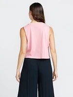 Stone Hour Crop Tank - Guava