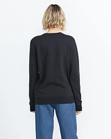 Truly Deal Crew Sweatshirt - Black