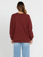 Stone Magic Boyfriend Crew Sweatshirt