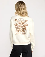 Stone Dream Crew Sweatshirt - Bone