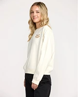 Stone Dream Crew Sweatshirt - Bone