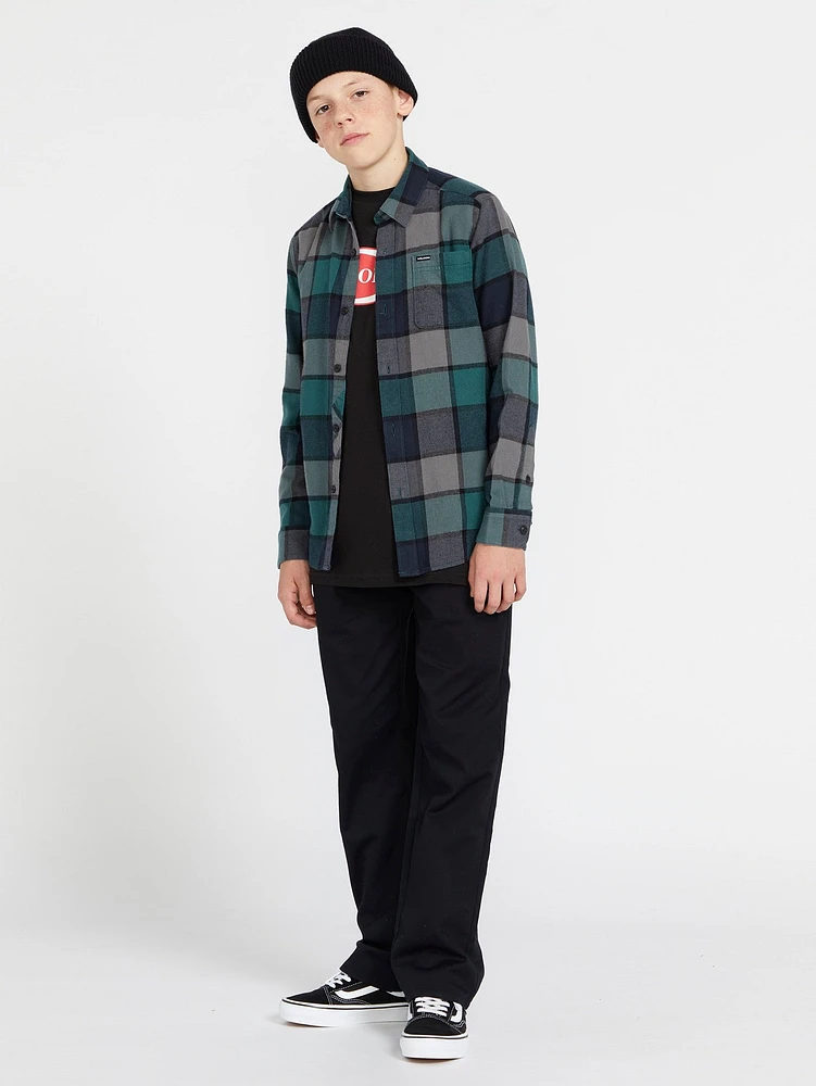 Big Boys Caden Plaid Flannel