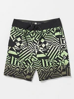 Big Boys Ringer Mod-Tech Boardshorts - Seaweed Green