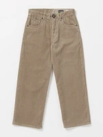 Big Boys Billow Cord Pants - Khaki