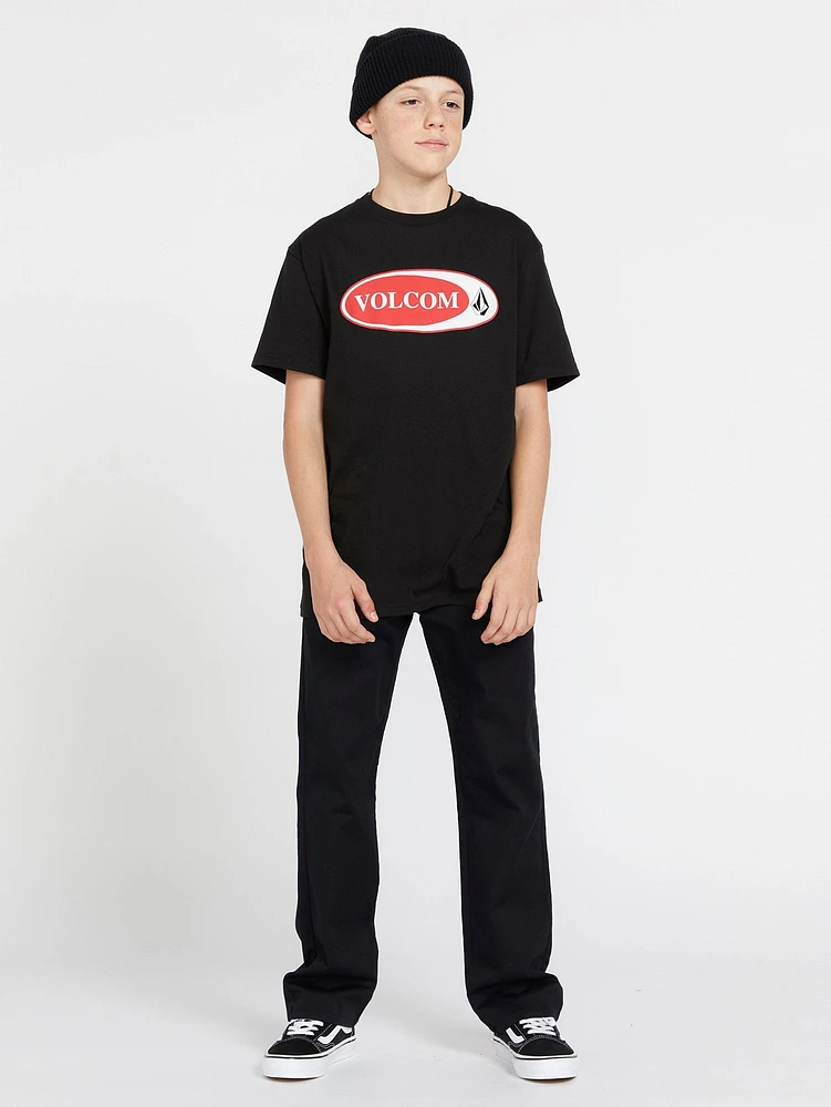 Big Boys Vellipse Short Sleeve Tee - Black