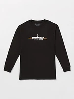 Big Boys Cheezmoso Long Sleeve Tee - Black