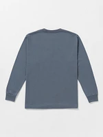 Big Boys Bone Slide Long Sleeve Tee - Dark Slate