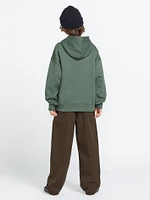 Big Boys Workard Hoodie - Fir Green