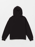 Big Boys Combust Fleece Hoodie - Black