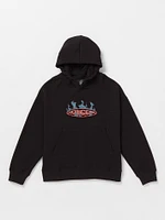 Big Boys Combust Fleece Hoodie - Black