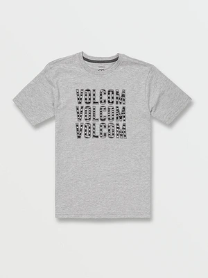 Big Boys Vibes Time Short Sleeve Tee - Heather Grey