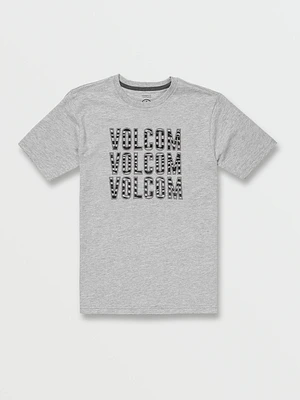 Big Boys Vibes Time Short Sleeve Tee - Heather Grey