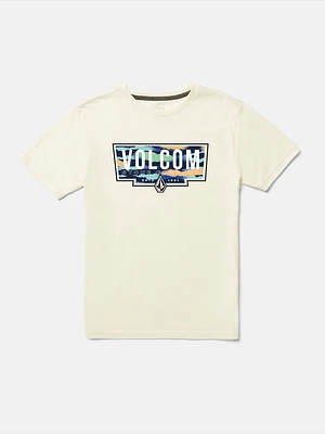 Big Boys Fill Up Short Sleeve Tee - Off White Heather