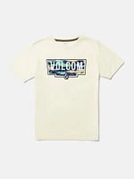 Big Boys Fill Up Short Sleeve Tee - Off White Heather