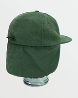 Lib Stone Legacy Flap Hat - Dark Pine