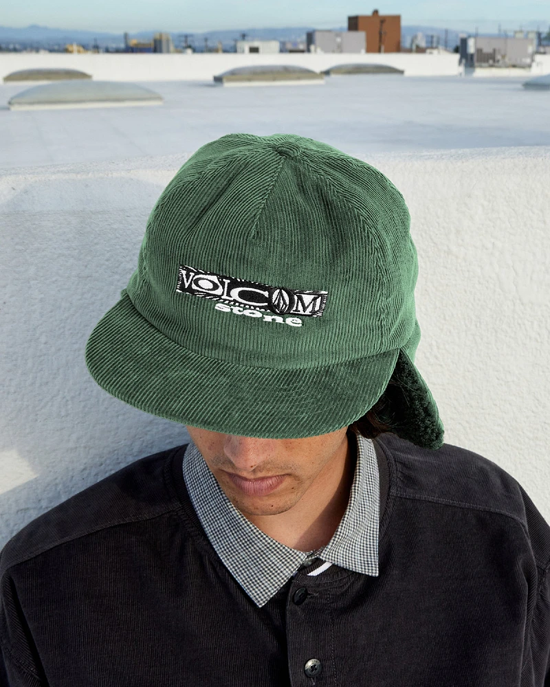 Lib Stone Legacy Flap Hat - Dark Pine