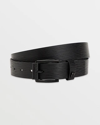 Good Grain Pu Belt - Black