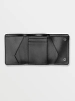 Pistol Leather Wallet - Black