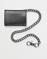 Pistol Leather Wallet - Black