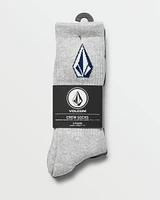 Full Stone Socks 3 Pack - Petro