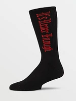 Schroff X Volcom Sock - Black