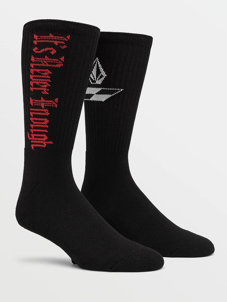 Schroff X Volcom Sock - Black