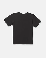 Toddler Boys Faucet Short Sleeve Tee - Black