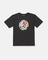 Toddler Boys Faucet Short Sleeve Tee - Black