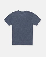 Toddler Boys Varsity Rat Short Sleeve Tee - Navy Heather