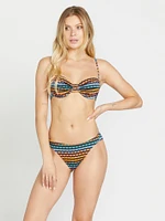 Dazed Beach U Wire Bikini Top - Multi