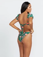 Leaf Ur Life Skimpy Bikini Bottom - Emerald Green