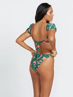 Leaf Ur Life Skimpy Bikini Bottom - Emerald Green