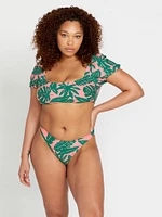 Leaf Ur Life Skimpy Bikini Bottom - Emerald Green