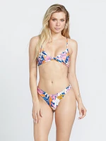 Hot Tropics V-Bikini Bottom - True Blue