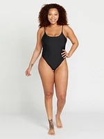 Simply Seamless One-Piece Swimsuit - Black