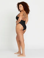 Simply Seamless One Piece Swimsuit - Black