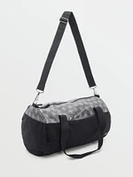 Schoolyard Canvas Duffel - Black/White