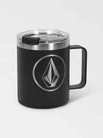 Shortie Camp Mug - Black White