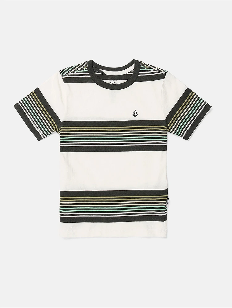 Little Boys Knowstone Crew Short Sleeve Tee - Off White